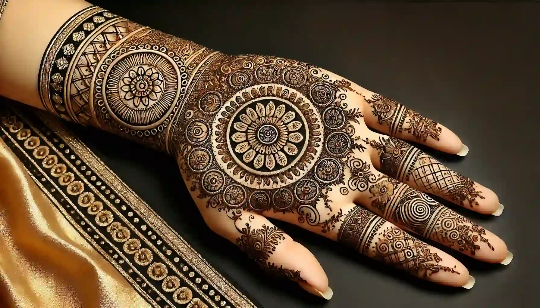 Bengali Mehndi Design