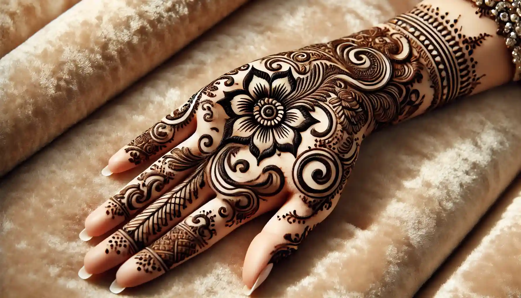 Bengali Mehndi Design