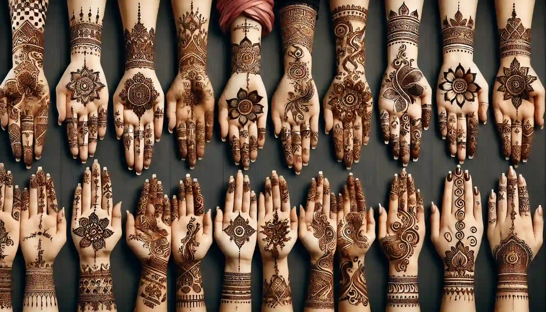 Bengali Mehndi Design