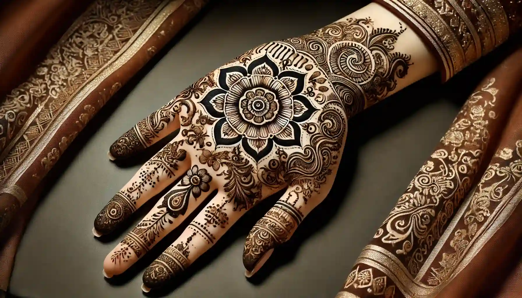 Bengali Mehndi Design