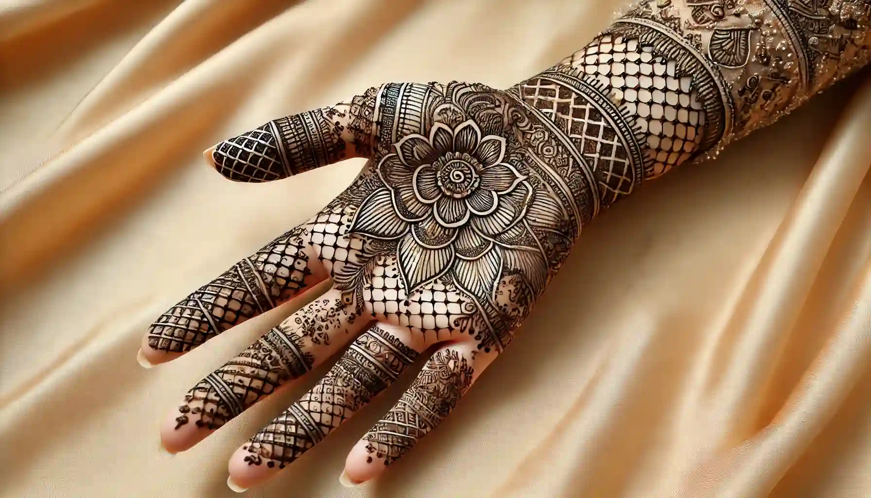 Bengali Mehndi Design