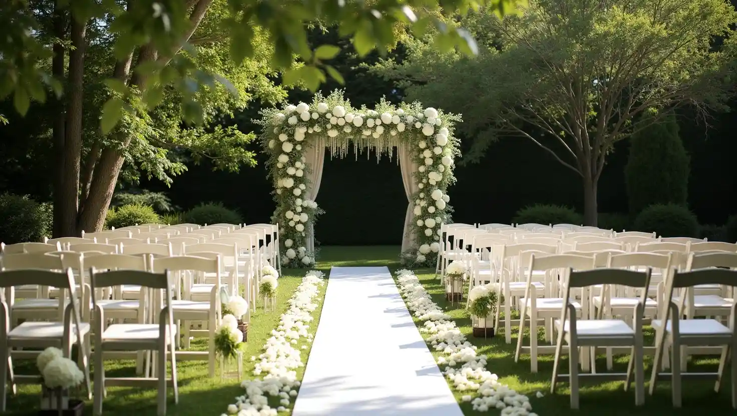 open ground wedding decoration ideas