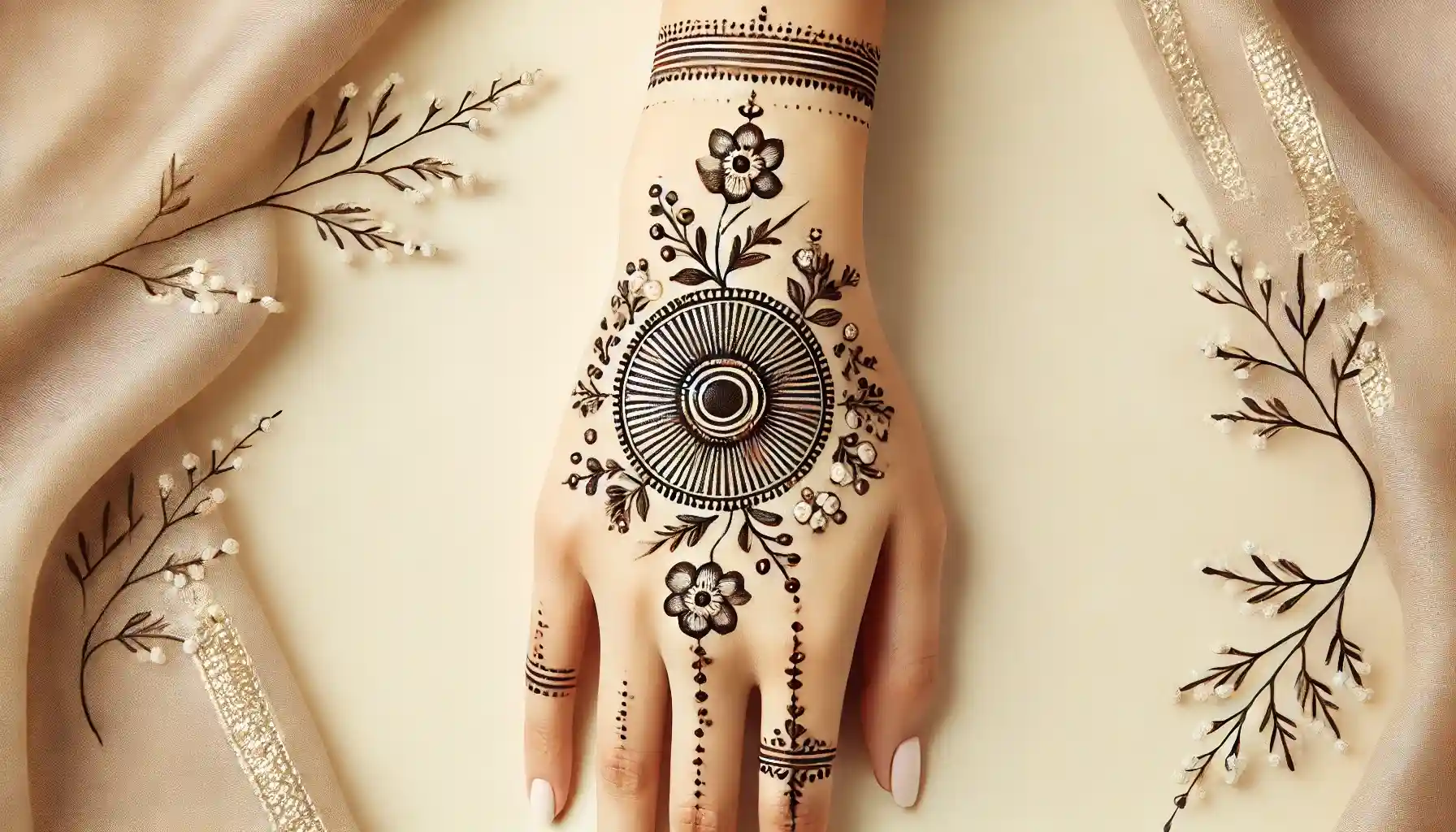 Bengali Mehndi Design