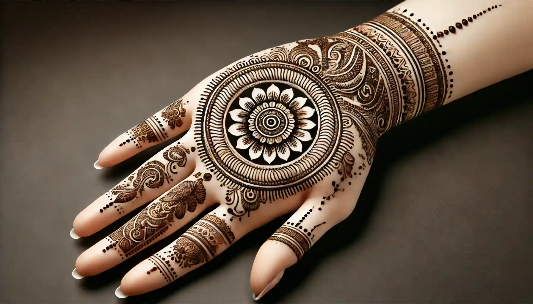 Bengali Mehndi Design