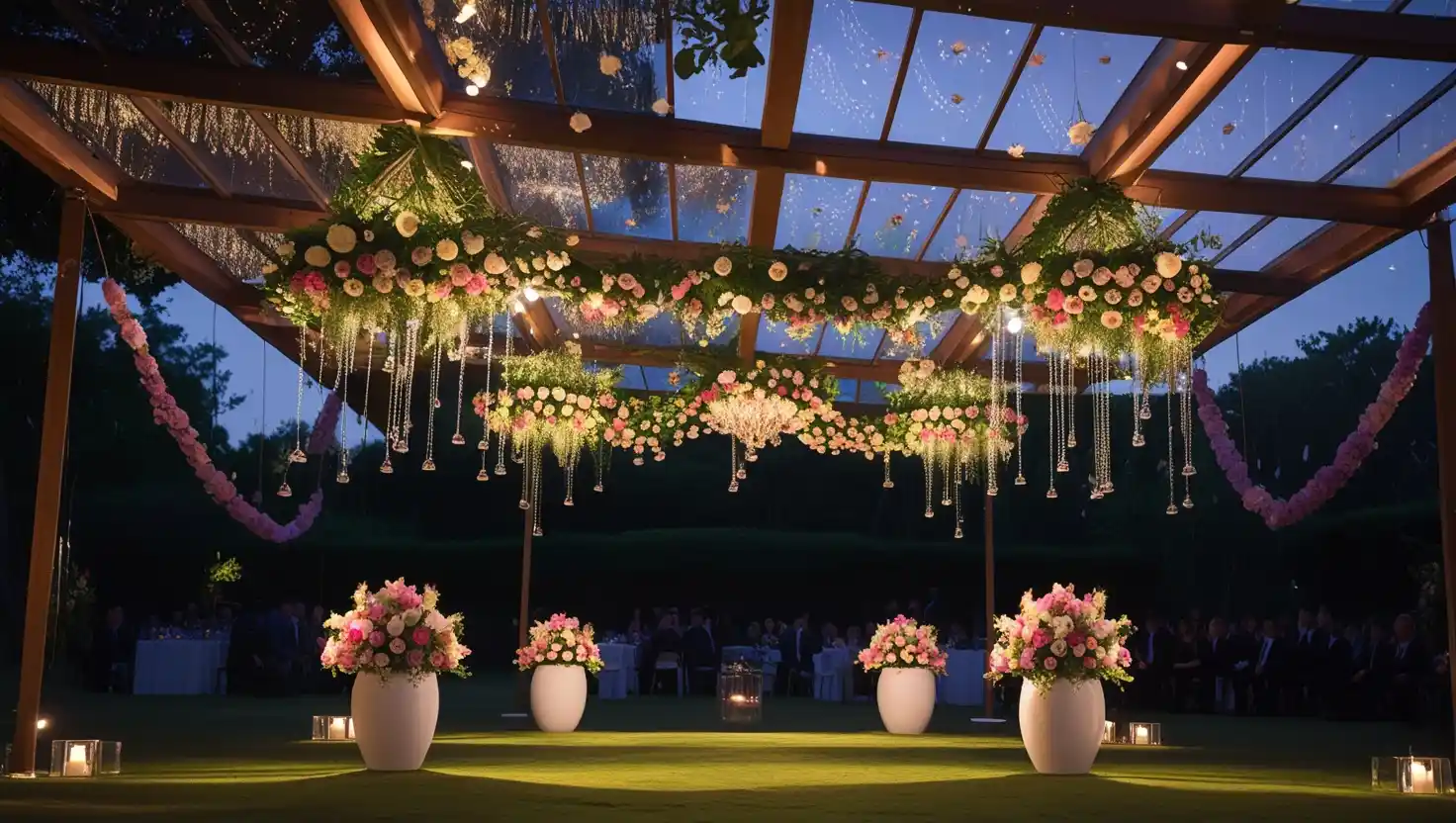 open ground wedding decoration ideas