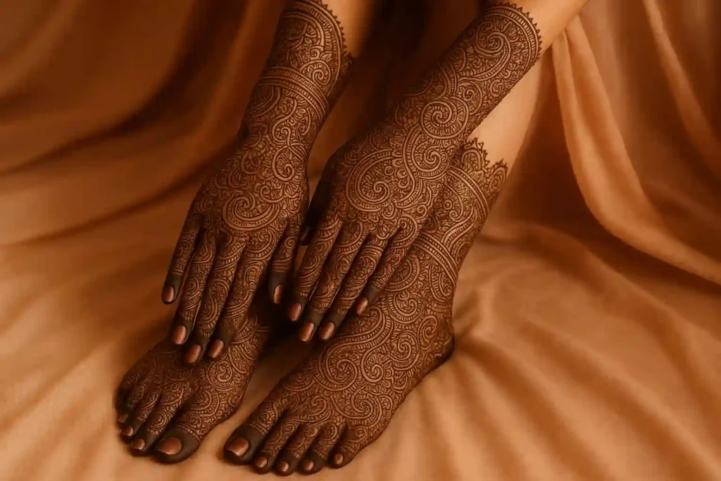 40+ Best Modern Engagement Mehndi Designs for Your Special Day 10 1