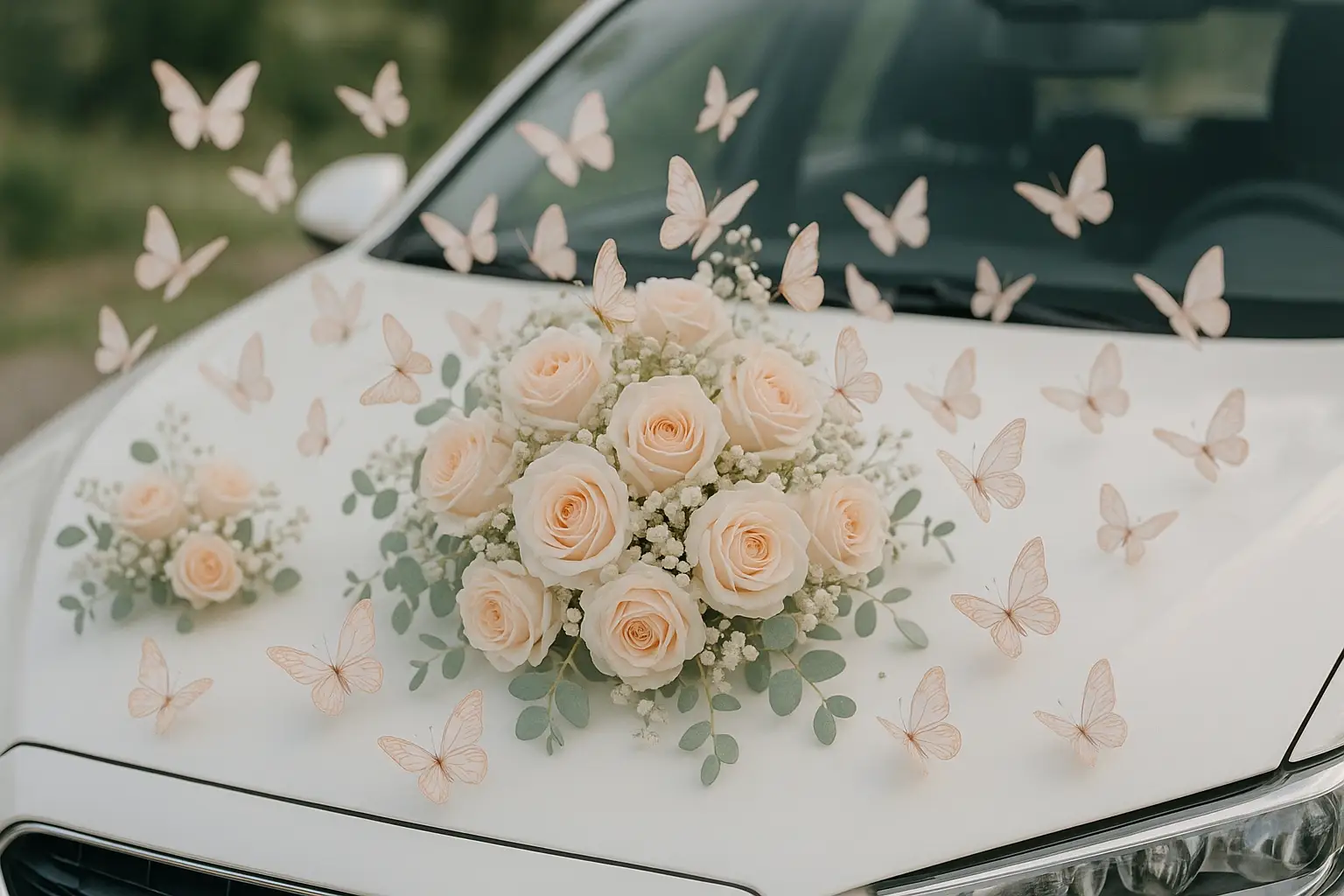 20 Best Car Decoration Ideas for Wedding Car Decoration Ideas for Wedding