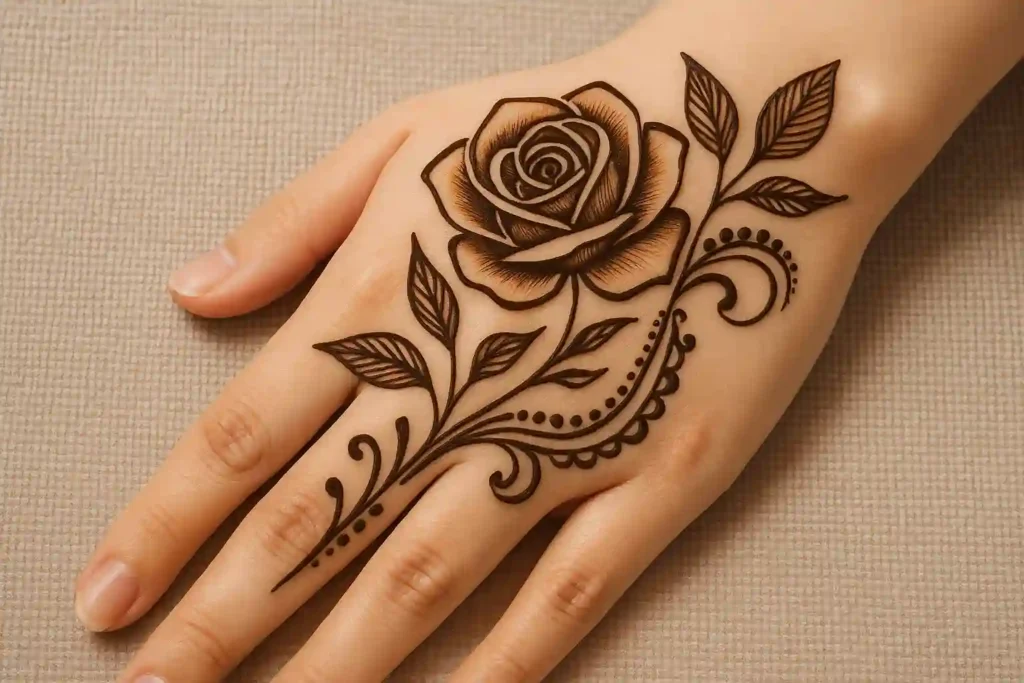 40+ Best Modern Engagement Mehndi Designs for Your Special Day 19