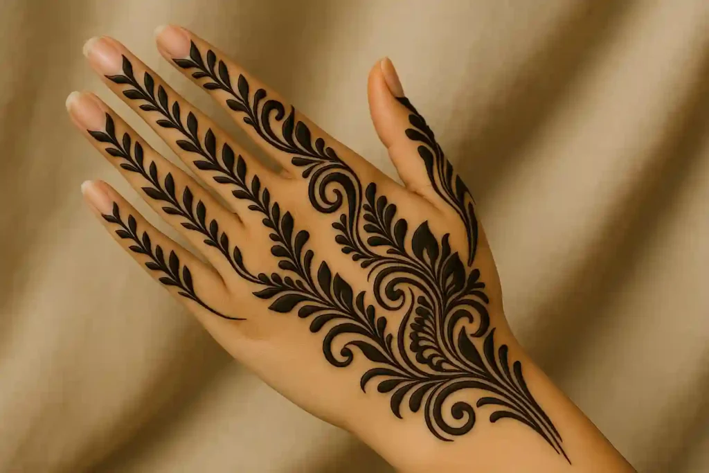 40+ Best Modern Engagement Mehndi Designs for Your Special Day 2 1