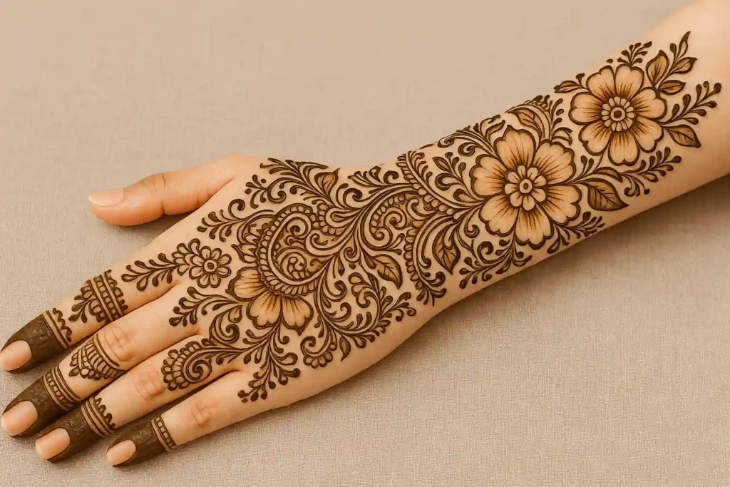 40+ Best Modern Engagement Mehndi Designs for Your Special Day 20 1