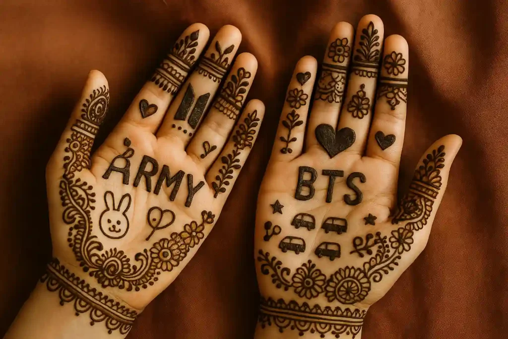 40+ Best Modern Engagement Mehndi Designs for Your Special Day 22