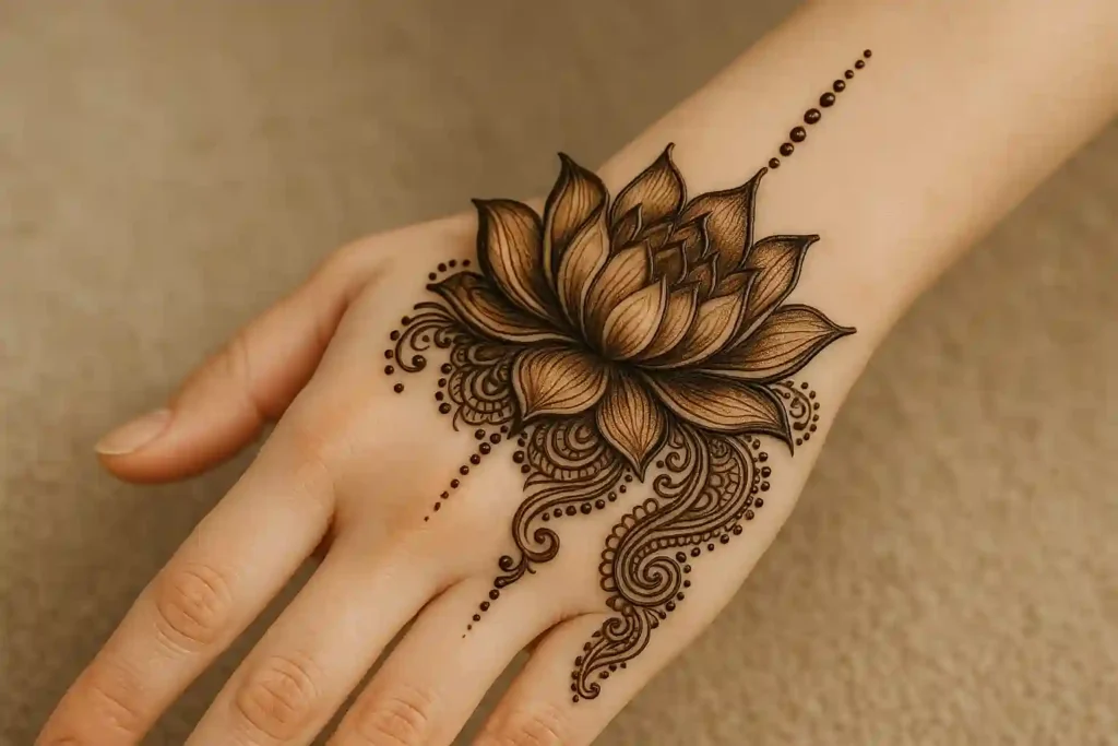 40+ Best Modern Engagement Mehndi Designs for Your Special Day 24