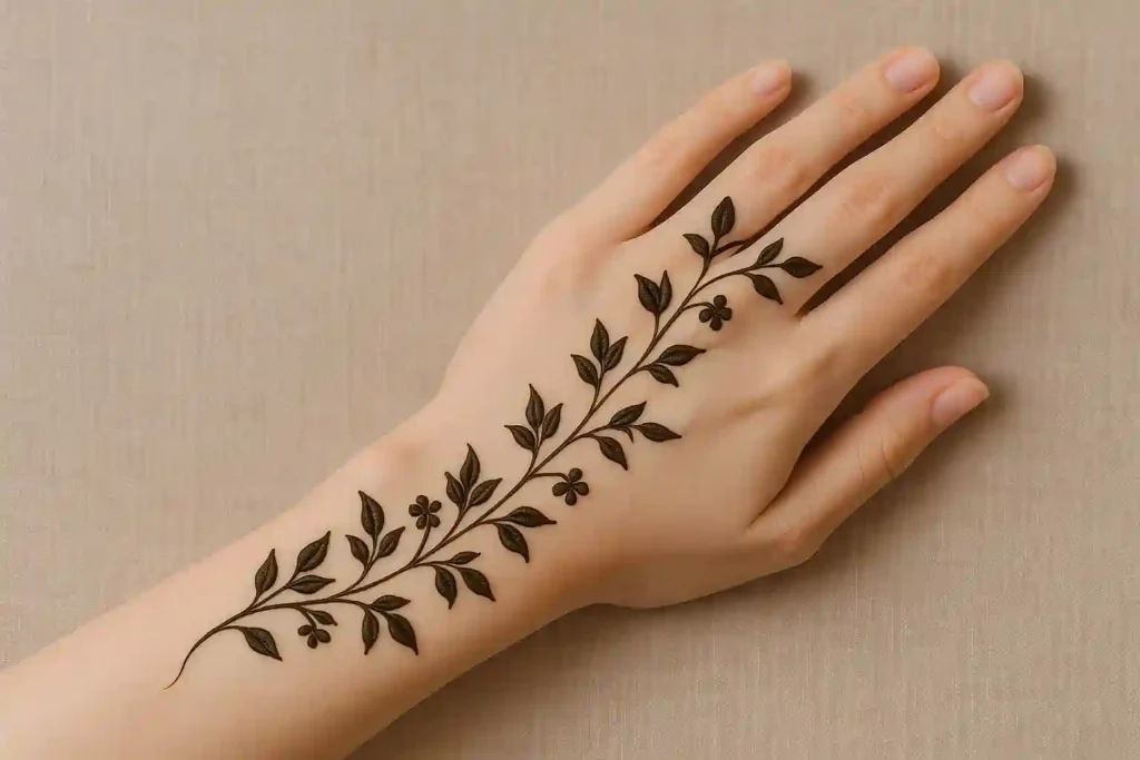 40+ Best Modern Engagement Mehndi Designs for Your Special Day 27