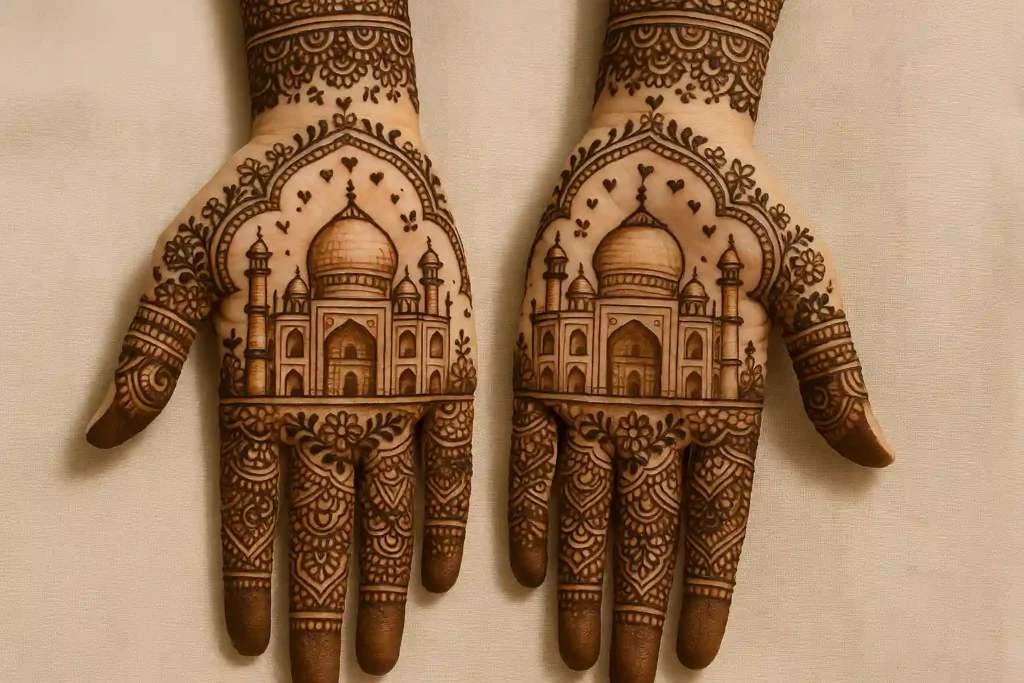 40+ Best Modern Engagement Mehndi Designs for Your Special Day 44