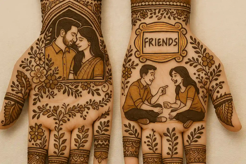 40+ Best Modern Engagement Mehndi Designs for Your Special Day 6 1