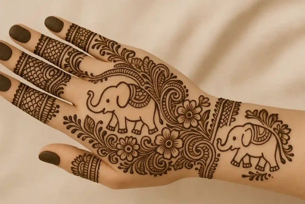 40+ Best Modern Engagement Mehndi Designs for Your Special Day 7 1