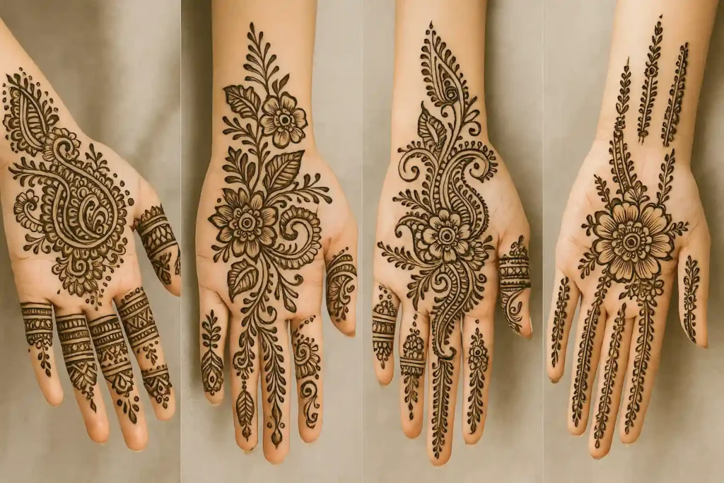 40+ Best Modern Engagement Mehndi Designs for Your Special Day Modern Engagement Mehndi Designs